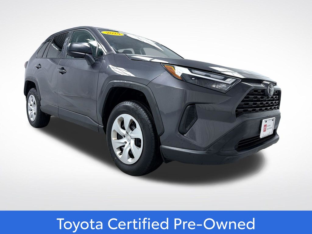 Magnetic Gray Metallic 2024 Toyota RAV4 SUV / Crossover All-Wheel Drive 8-Speed Automatic