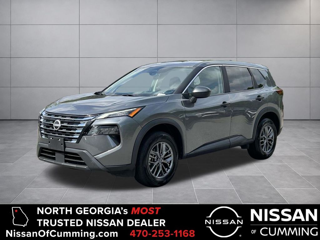 Gray (Gun Metallic) 2024 Nissan Rogue SUV / Crossover All-Wheel Drive Continuously Variable Transmission