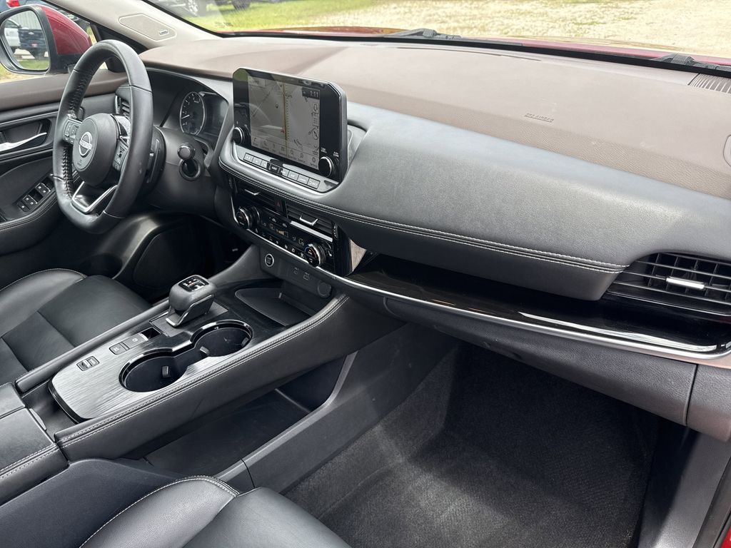 2023 Nissan Rogue SL Red at South Houston Nissan
