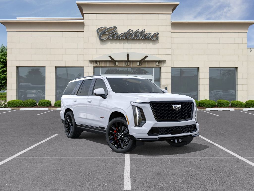 Vibrant White Tricoat 2026 Cadillac Escalade-V SUV / Crossover All-Wheel Drive