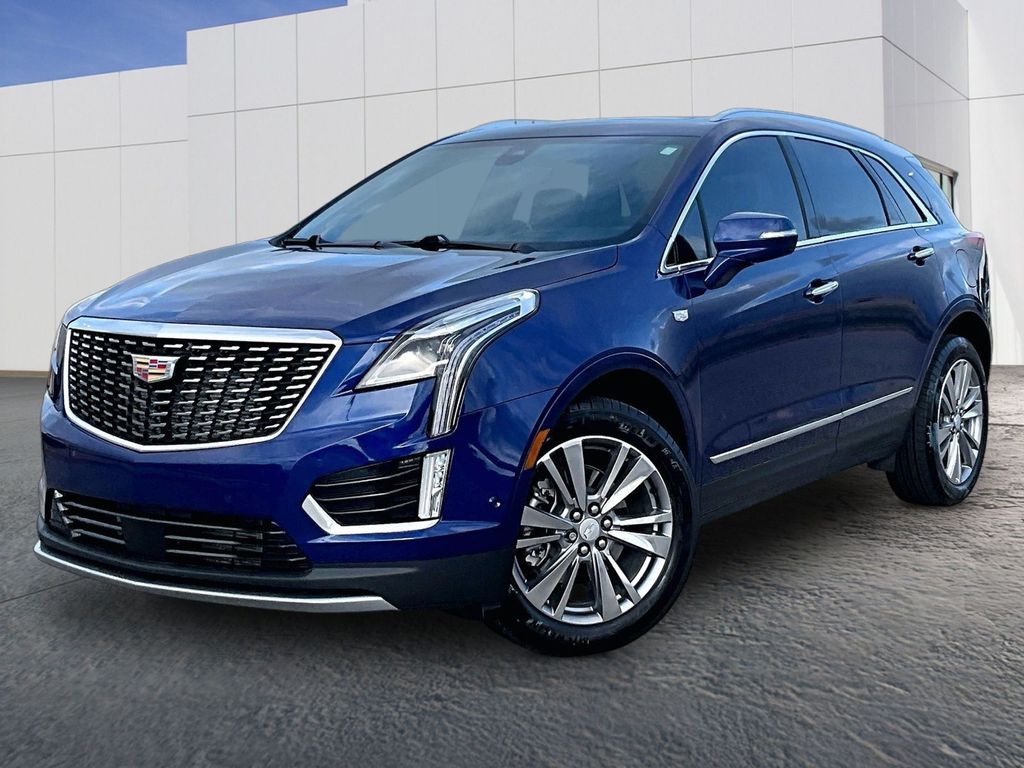 Opulent Blue Metallic 2025 Cadillac XT5 Premium Luxury FWD SUV / Crossover Front-Wheel Drive 9-Speed Automatic