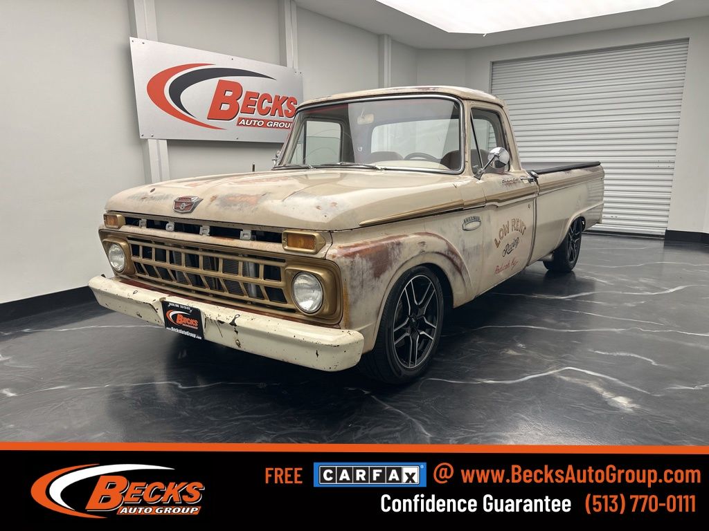 Patina 1965 Ford F-100 Pickup Truck Manual