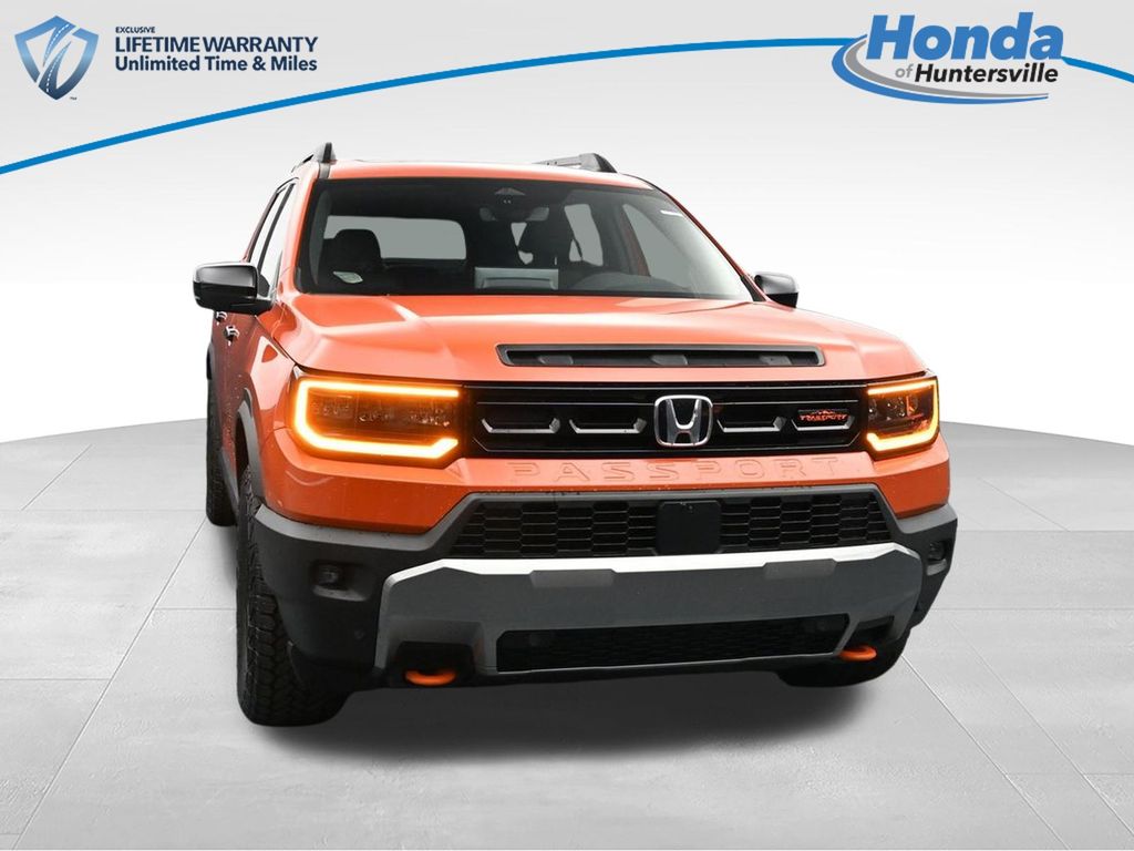 Orange 2026 Honda Passport TrailSport Elite AWD SUV / Crossover All-Wheel Drive Automatic