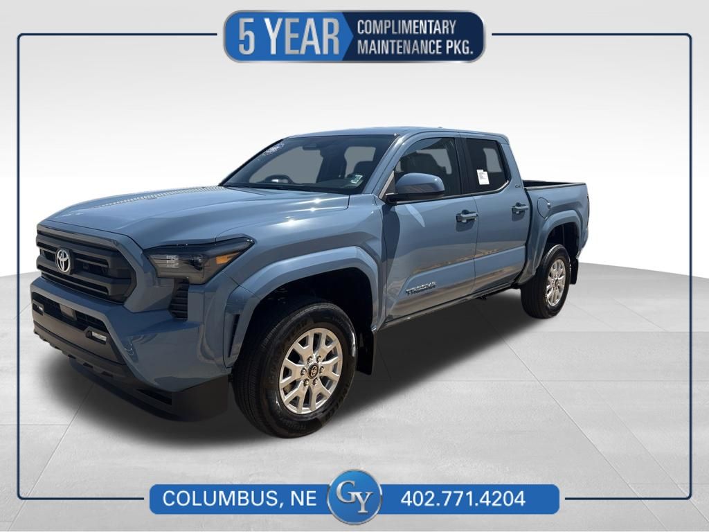 Blue 2026 Toyota Tacoma Pickup Truck Four-Wheel Drive 8-Speed Automatic
