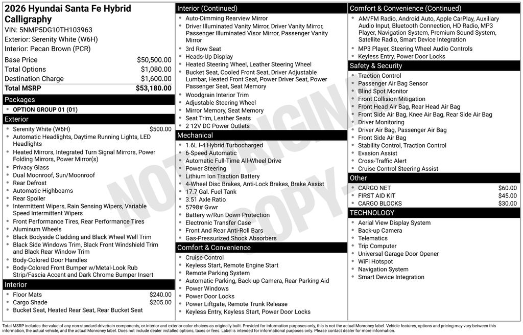 New 2026 White Hyundai Calligraphy image 26