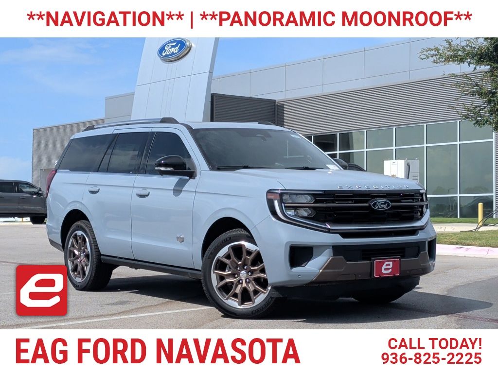 Glacier Gray Metallic Tri-Coat 2026 Ford Expedition SUV / Crossover Four-Wheel Drive Automatic