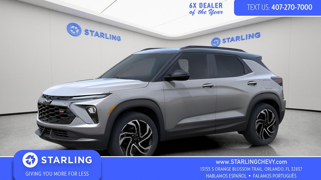 Sterling Gray Metallic 2026 Chevrolet Trailblazer SUV / Crossover Front-Wheel Drive Continuously Variable Transmission