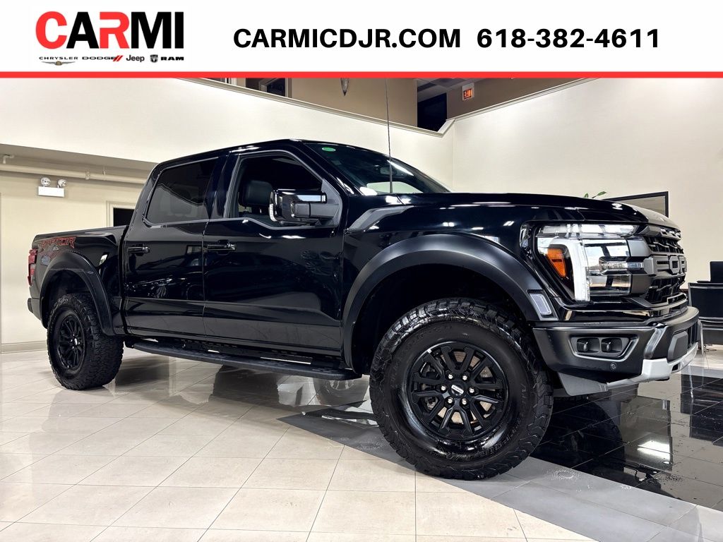 Black Metallic 2025 Ford F-150 Pickup Truck Four-Wheel Drive Automatic
