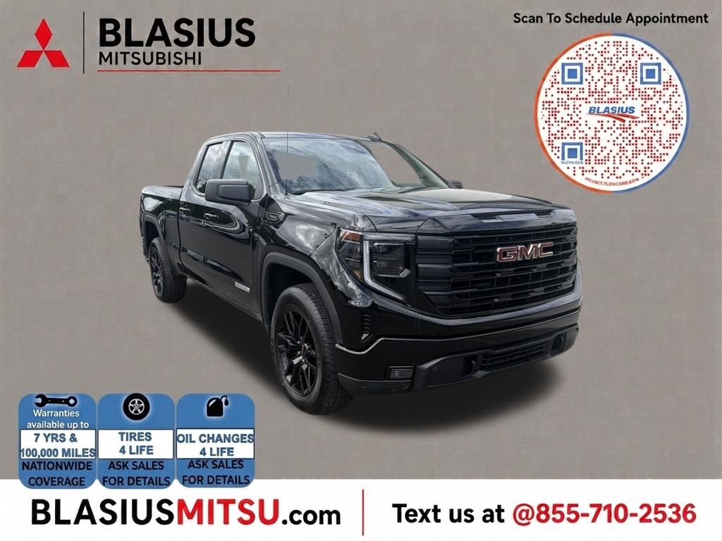 Onyx Black 2025 GMC Sierra 1500 Pickup Truck Four-Wheel Drive 8-Speed Automatic