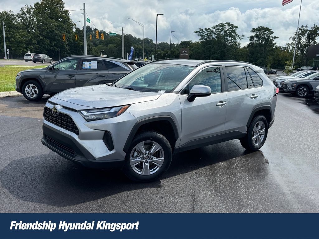 Silver Sky Metallic 2025 Toyota RAV4 SUV / Crossover All-Wheel Drive 8-Speed Automatic
