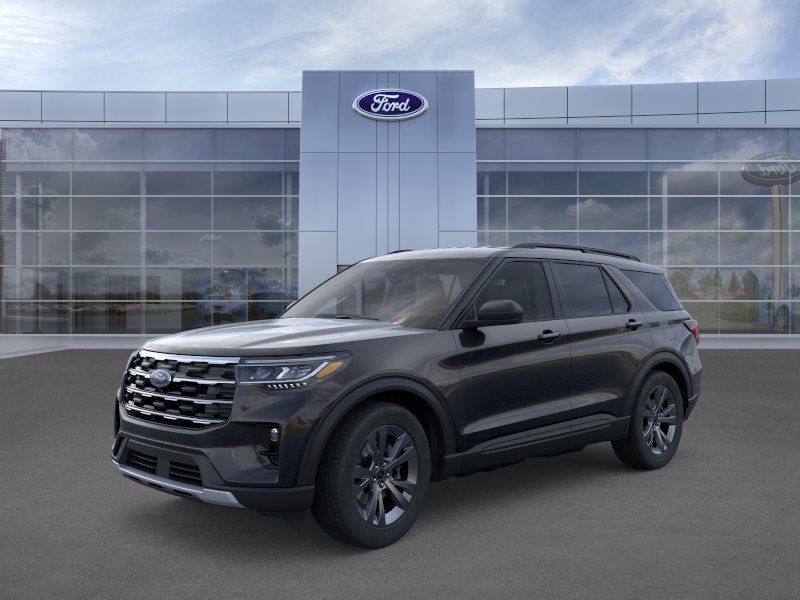 Agate Black Metallic 2026 Ford Explorer Active AWD SUV / Crossover All-Wheel Drive Automatic