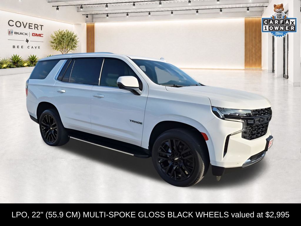 Summit White 2023 Chevrolet Tahoe SUV / Crossover Four-Wheel Drive 