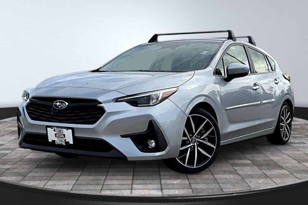 Ice Silver Metallic 2025 Subaru Impreza Sport AWD Wagon All-Wheel Drive Continuously Variable Transmission