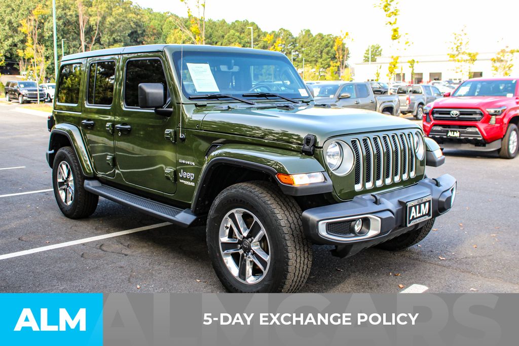 2021 Jeep Wrangler Unlimited Sahara photo 3