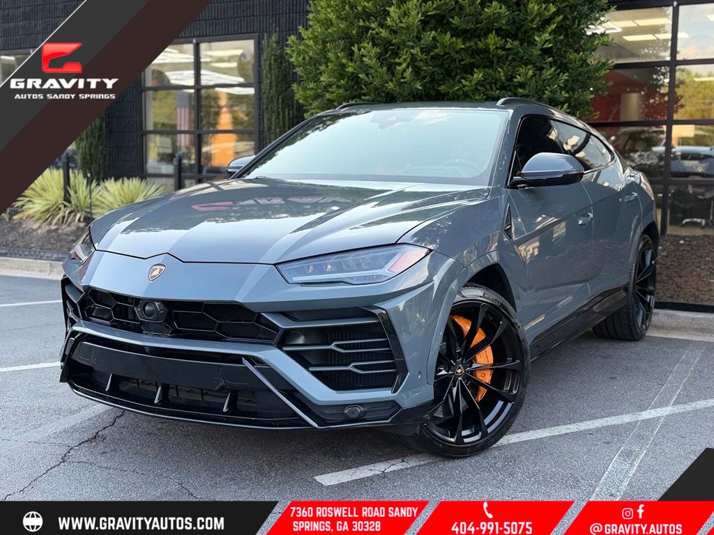 Gray 2022 Lamborghini Urus SUV / Crossover All-Wheel Drive 8-Speed Automatic