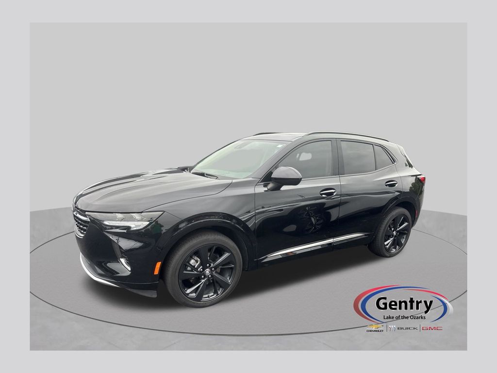 Black (Ebony Twilight Metallic) 2023 Buick Envision SUV / Crossover All-Wheel Drive 9-Speed Automatic