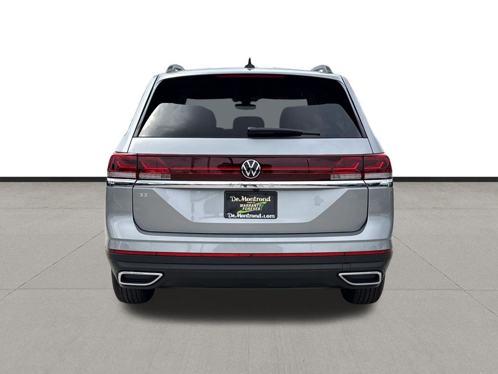 2026 Volkswagen Atlas 2.0T SE Silver at DeMontrond Auto Country