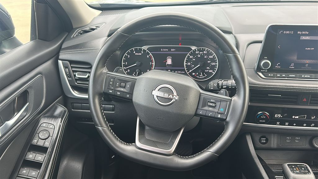 2025 Nissan Rogue SV Blue at South Houston Nissan
