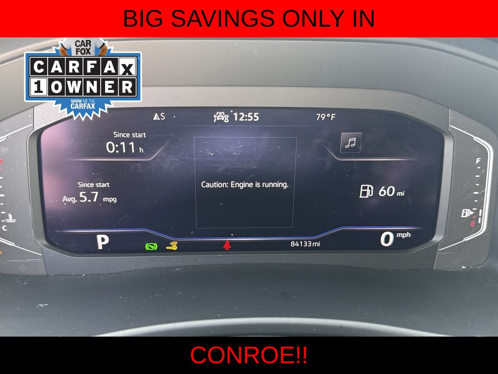 2022 Volkswagen Atlas 3.6L V6 SE w/Technology White at DeMontrond Mazda