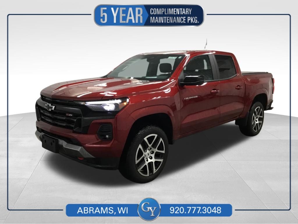 Radiant Red Tintcoat 2024 Chevrolet Colorado Pickup Truck Four-Wheel Drive 8-Speed Automatic