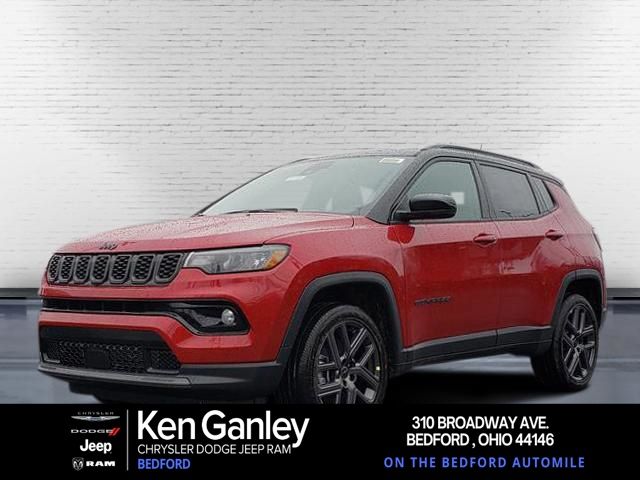 Red Hot Pearlcoat 2026 Jeep Compass SUV / Crossover Four-Wheel Drive 8-Speed Automatic