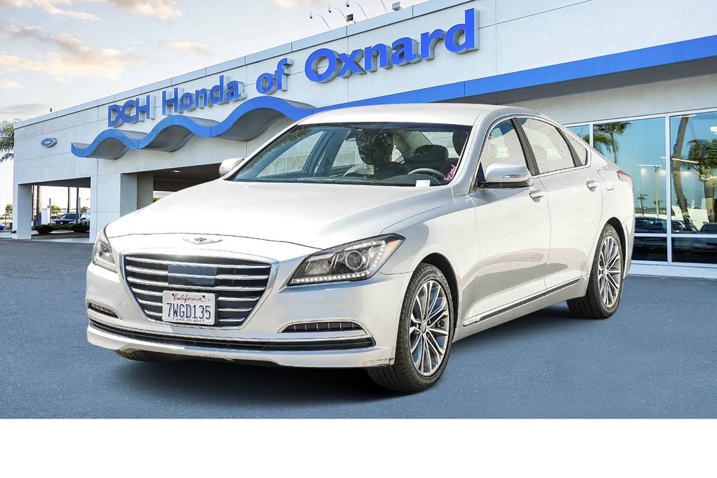 2017 Genesis G80 Plata (Santiago Silver Metallic) Sedán Tracción trasera 8 velocidades Automática