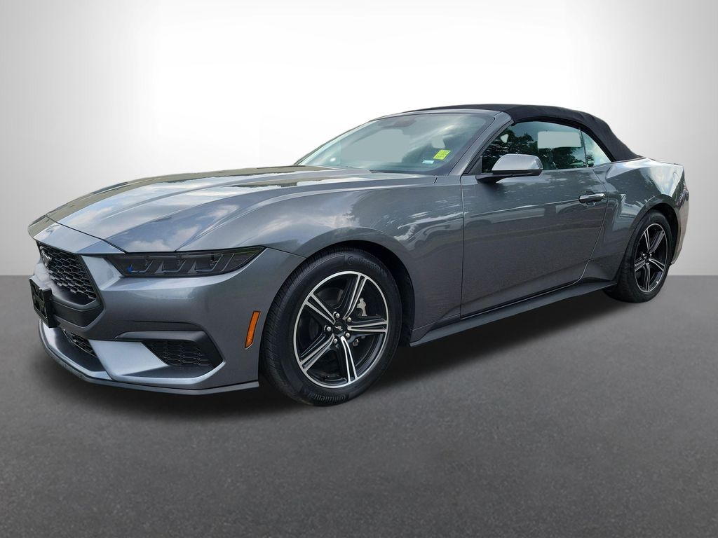 Gray Metallic 2025 Ford Mustang Convertible Rear-Wheel Drive Automatic