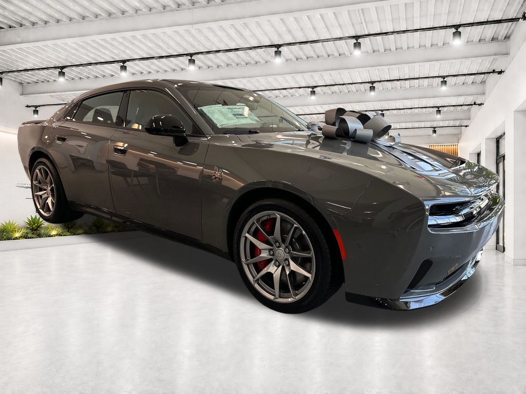 Gray 2026 Dodge Charger Sedan All-Wheel Drive 1-Speed Automatic