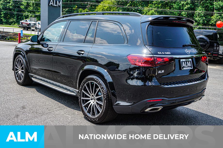 Used 2024 Black Mercedes-Benz GLS 580 image 4