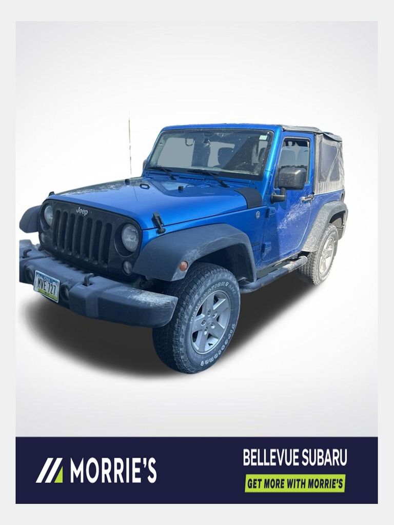 Hydro Blue Pearl Coat 2015 Jeep Wrangler SUV / Crossover Four-Wheel Drive 6-Speed Manual