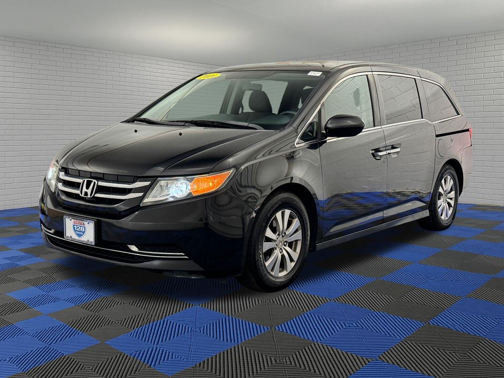 Crystal Black Pearl 2014 Honda Odyssey EX FWD Minivan Front-Wheel Drive 6-Speed Automatic