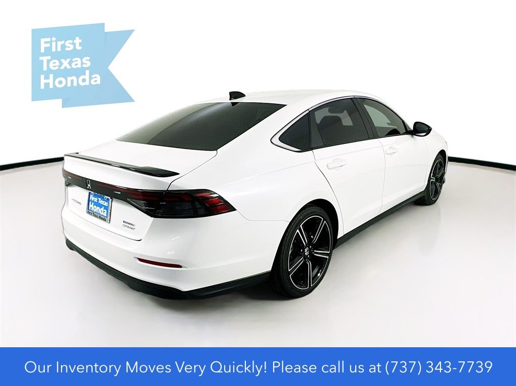 New Car 2025 Honda Accord Hybrid  Sport For Sale Under $35,000 In Austin, Texas