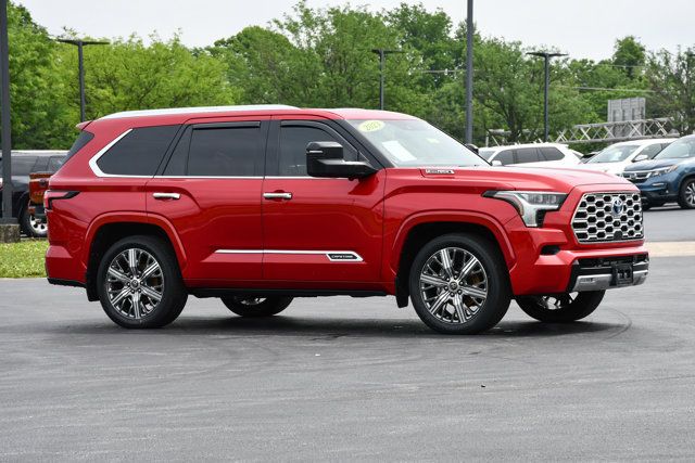 Red 2023 Toyota Sequoia Capstone 4WD SUV / Crossover Four-Wheel Drive Automatic