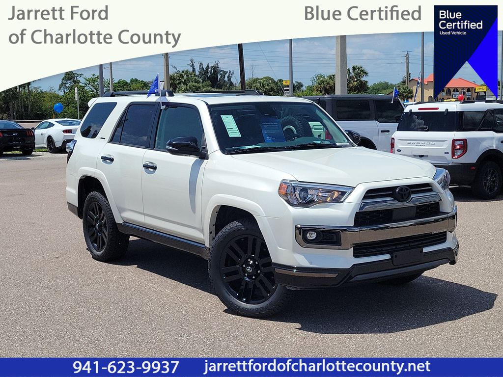 Super White 2021 Toyota 4Runner Nightshade Edition 4WD SUV / Crossover All-Wheel Drive 5-Speed Automatic Overdrive