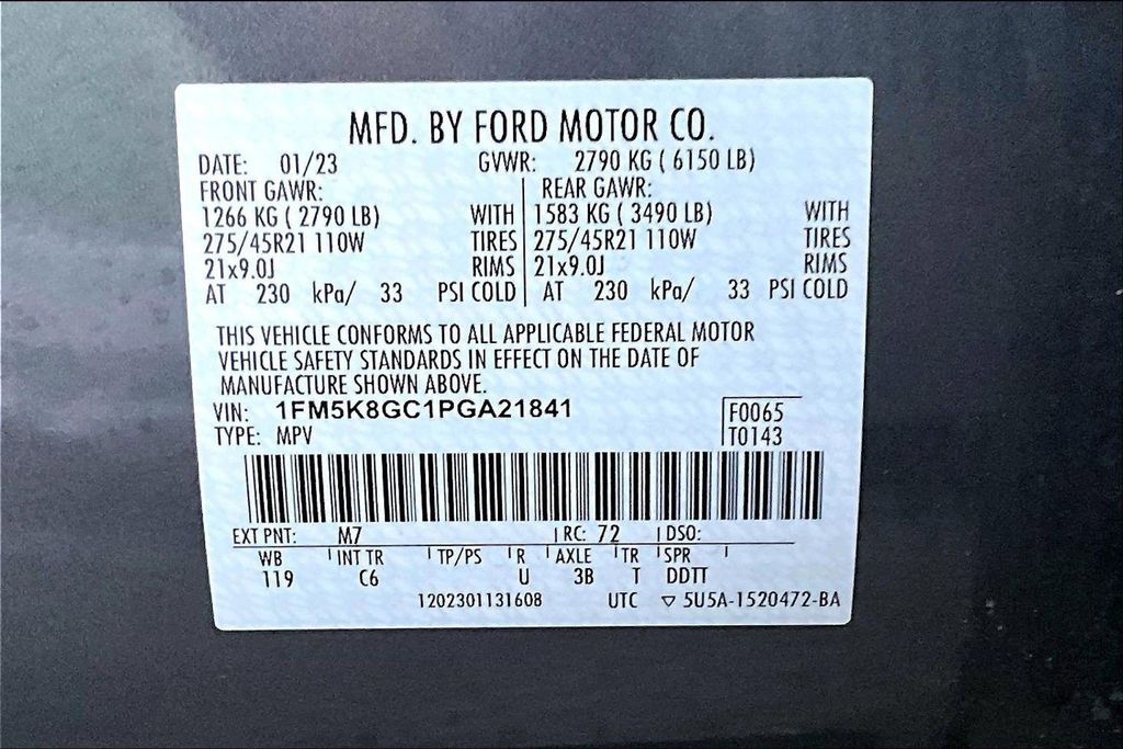 Used 2023 Gray Ford ST image 36