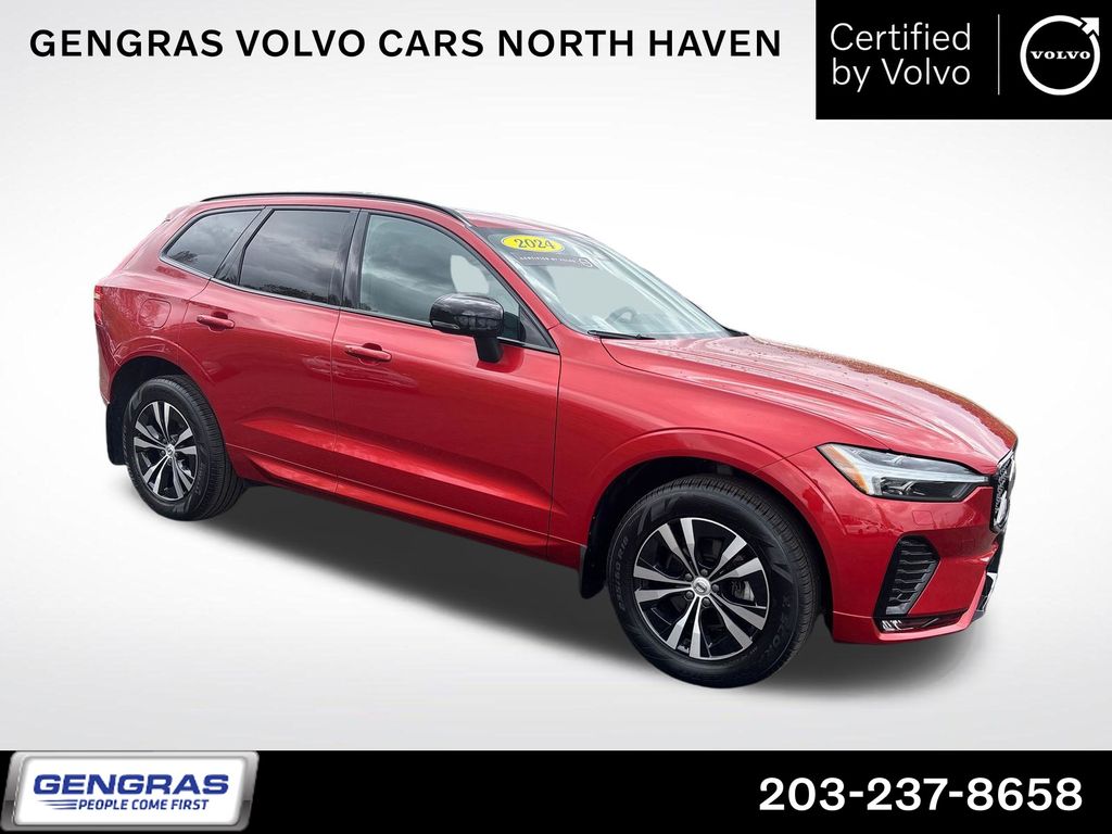 Fusion Red Metallic 2024 Volvo XC60 SUV / Crossover All-Wheel Drive Automatic