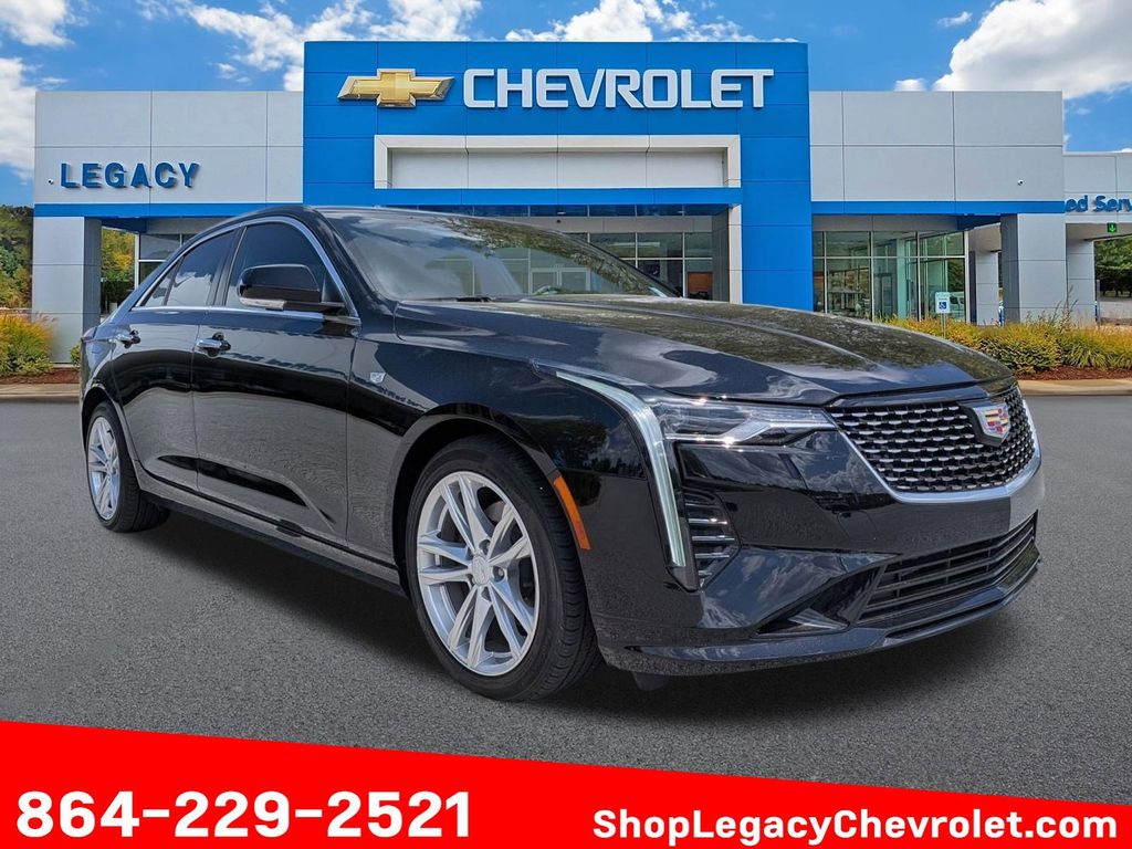 Black Raven 2022 Cadillac CT4 Luxury RWD Sedan Rear-Wheel Drive 8-Speed Automatic