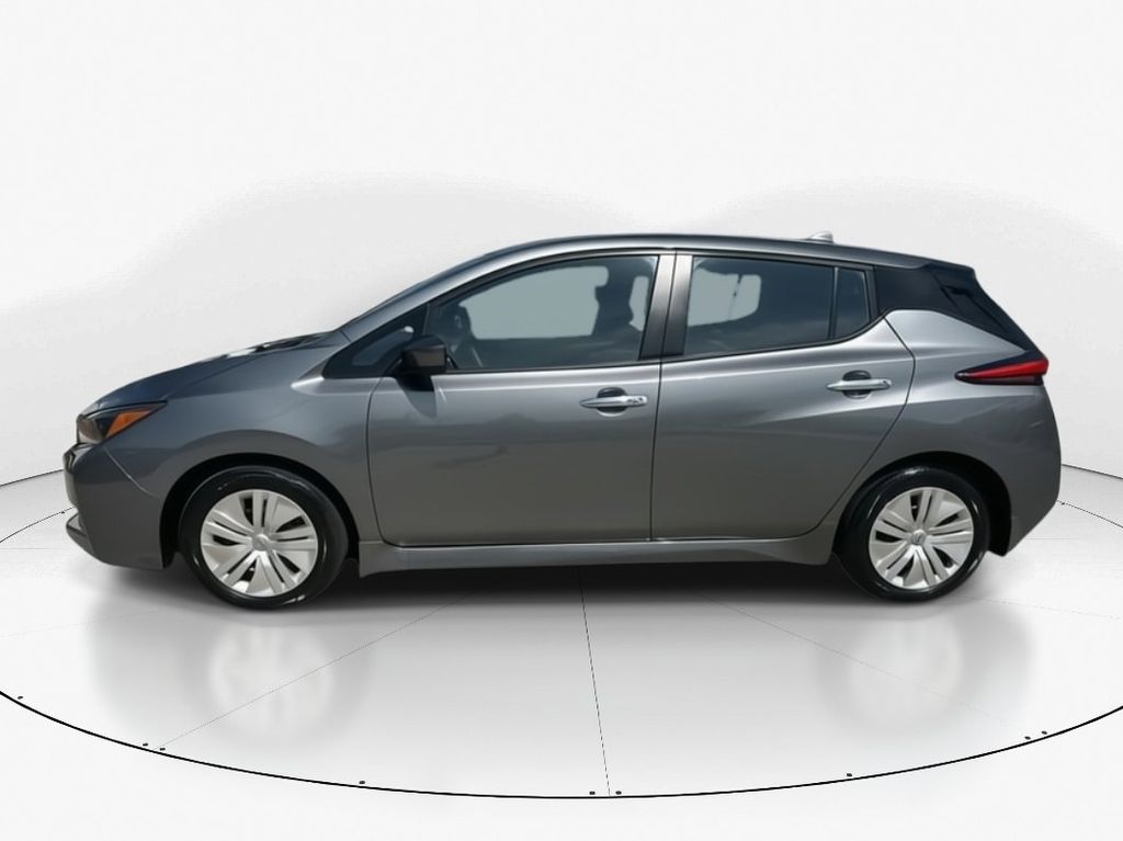 2024 Gun Metallic Nissan LEAF S FWD Hatchback