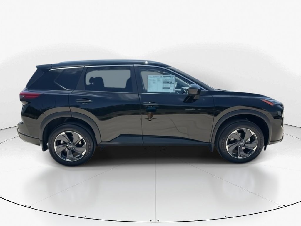 2025 Super Black Nissan Rogue SV FWD SUV