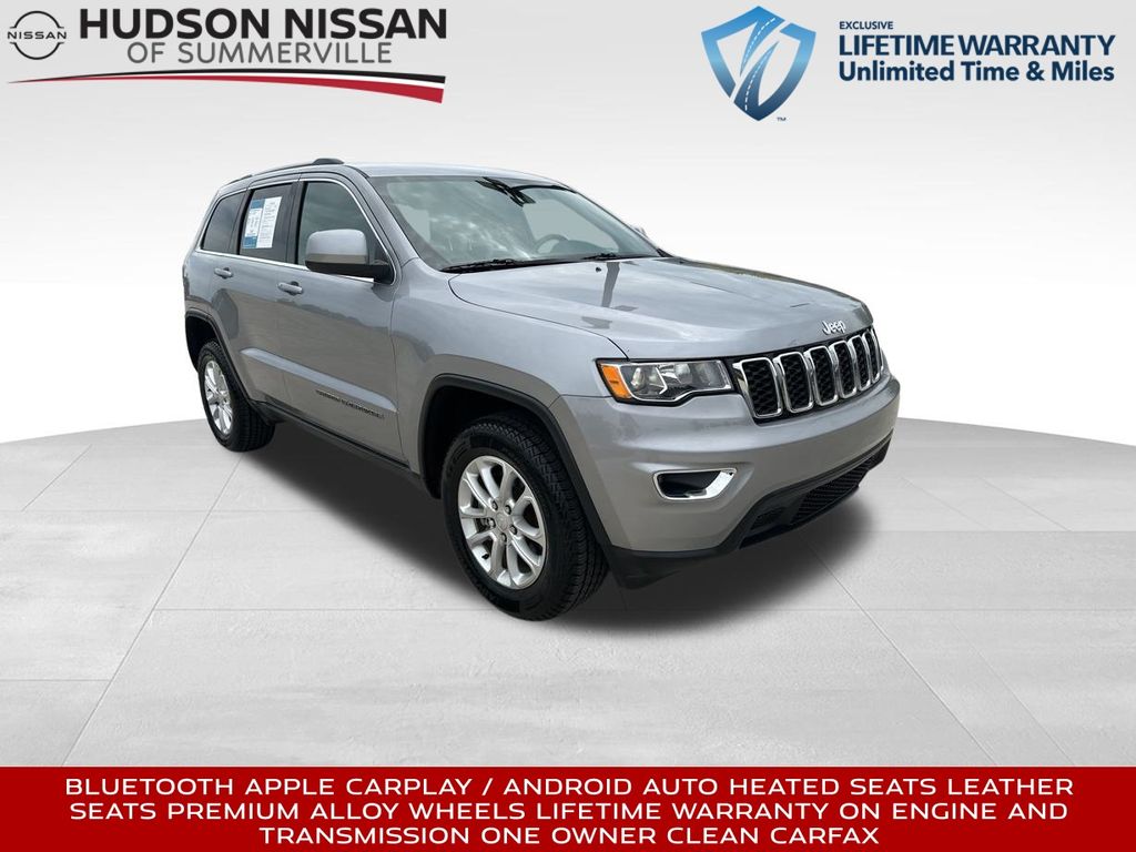 2021 Billet Silver Metallic Clearcoat Jeep Grand Cherokee Laredo X SUV