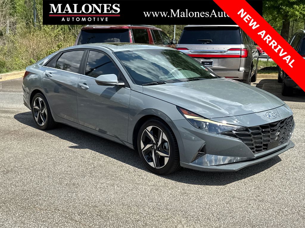 Electric Shadow 2022 Hyundai Elantra SEL FWD Sedan Front-Wheel Drive Continuously Variable Transmission