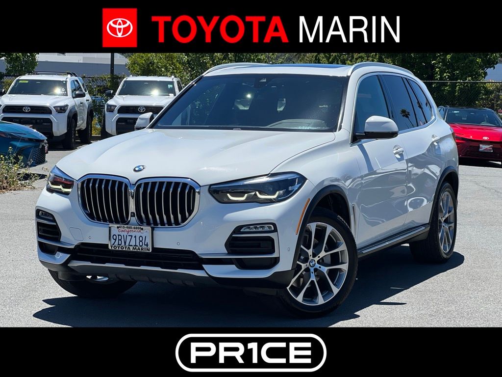 Alpine White 2019 BMW X5 SUV / Crossover All-Wheel Drive 8-Speed Automatic