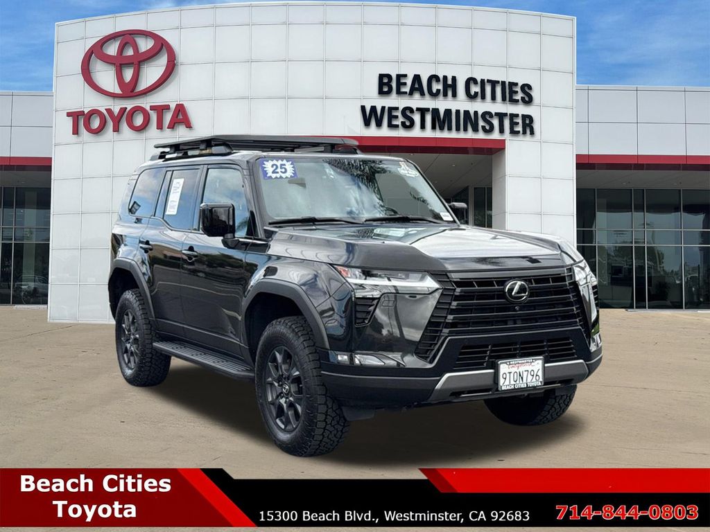Black (Caviar) 2025 Lexus GX SUV / Crossover All-Wheel Drive Automatic