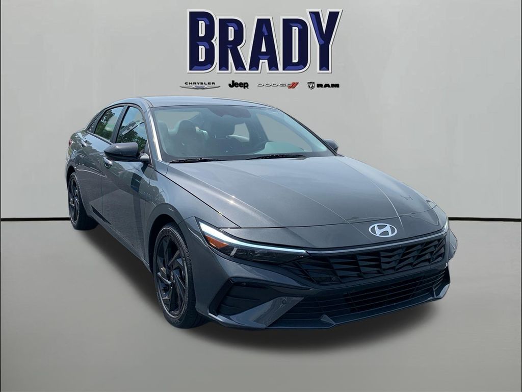 Ecotronic Gray 2026 Hyundai Elantra SEL Sport FWD Sedan Front-Wheel Drive Continuously Variable Transmission