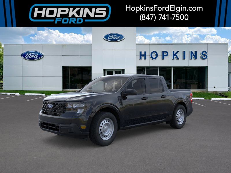 Shadow Black 2026 Ford Maverick XL SuperCrew AWD Pickup Truck All-Wheel Drive Continuously Variable Transmission