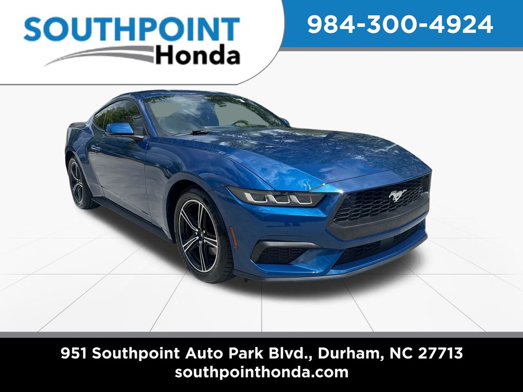 Blue Ember Metallic 2024 Ford Mustang EcoBoost Fastback RWD Coupe Rear-Wheel Drive Automatic