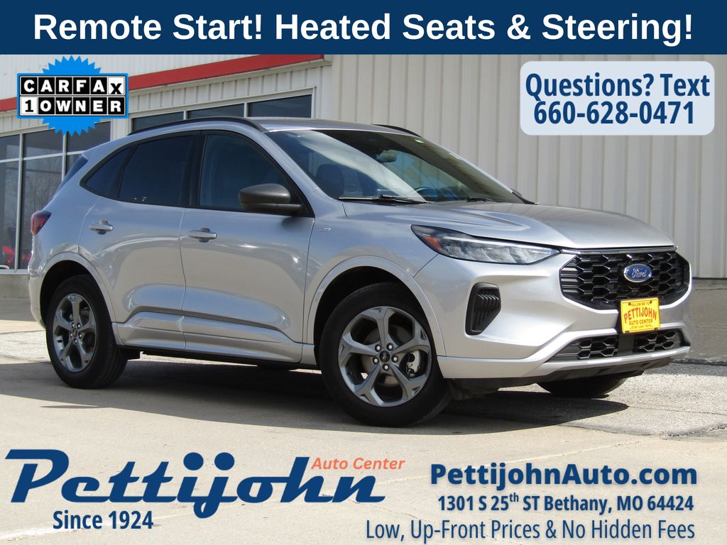 Silver Metallic 2024 Ford Escape ST-Line AWD SUV / Crossover All-Wheel Drive 8-Speed Automatic