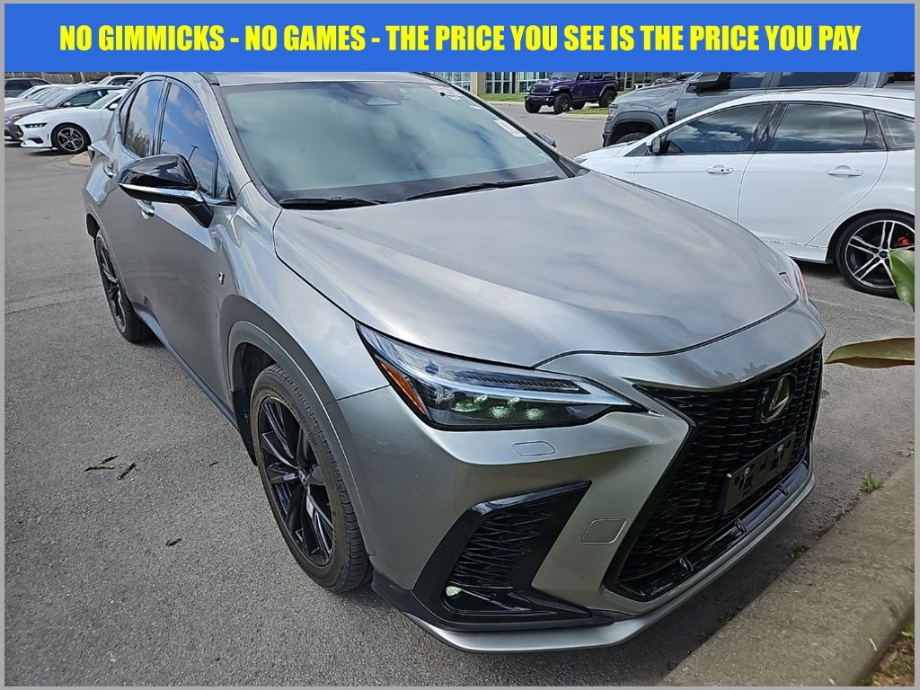 Atomic Silver 2024 Lexus NX 350 F SPORT Handling AWD SUV / Crossover All-Wheel Drive 8-Speed Automatic