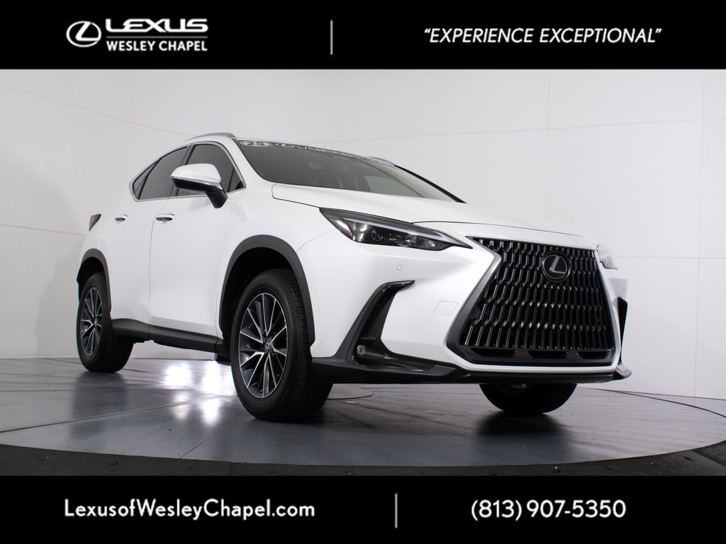 Eminent White Pearl 2025 Lexus NX SUV / Crossover Front-Wheel Drive 8-Speed Automatic