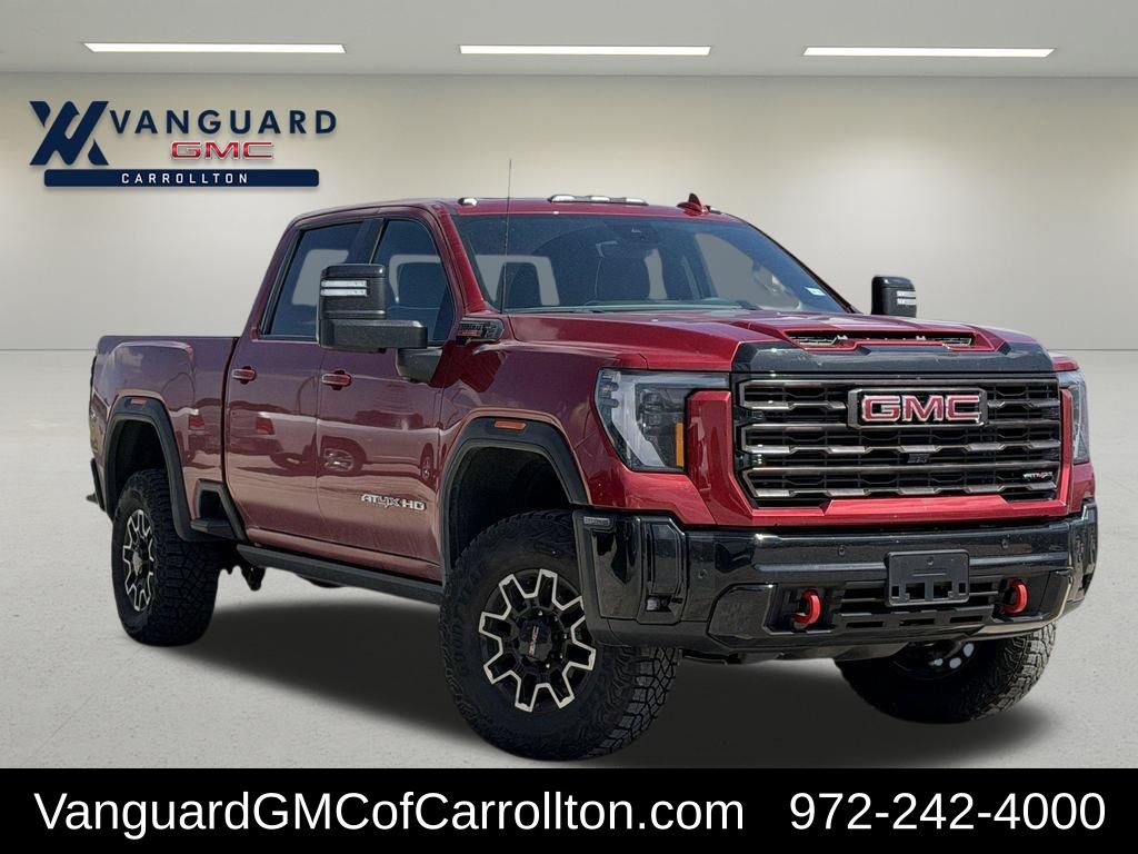 Volcanic Red Tintcoat 2026 GMC Sierra 2500HD Pickup Truck Four-Wheel Drive Automatic